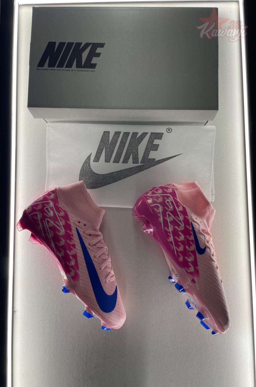 Nike Mercurial Superfly 10 Elite FG Rose Rouge Bleu – Image 3