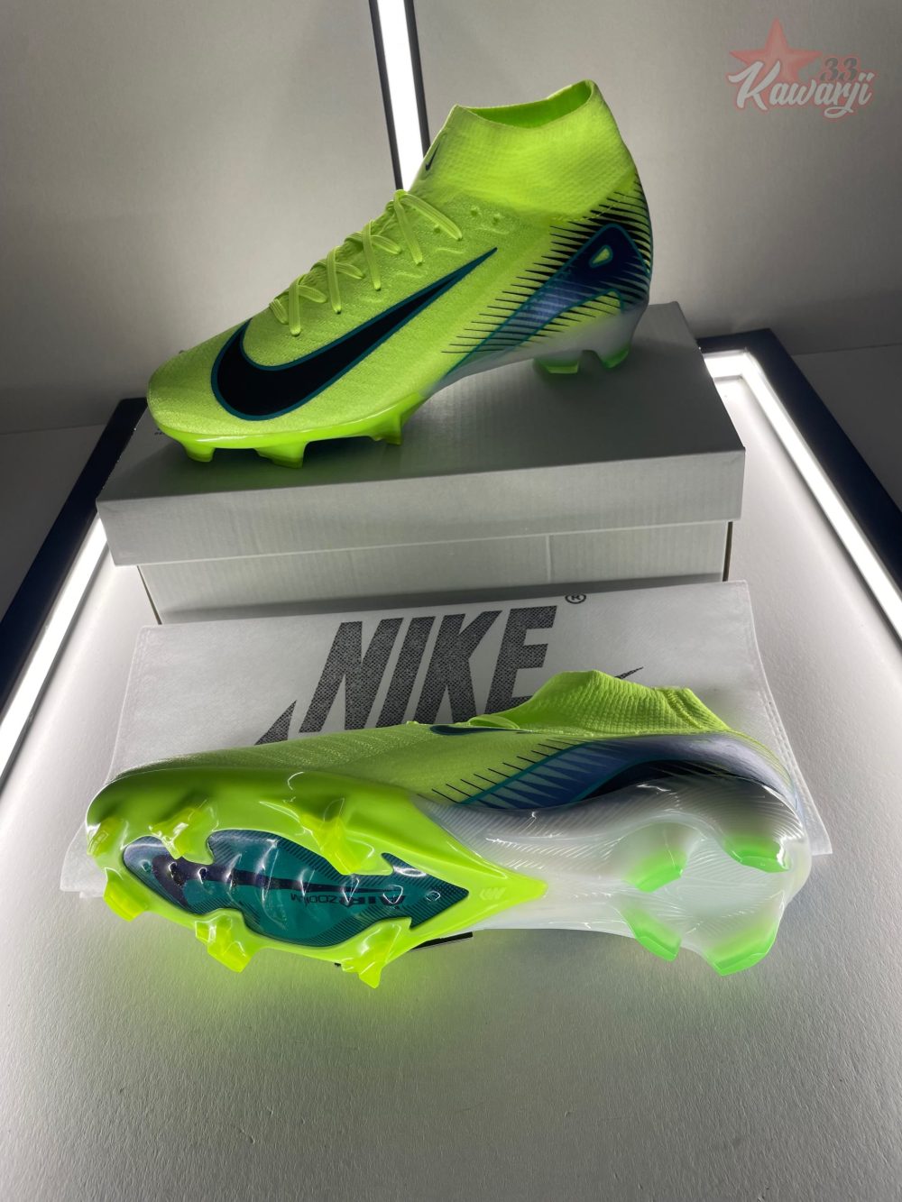 Nike Mercurial Superfly 10 Elite AG Volt Black – Image 2