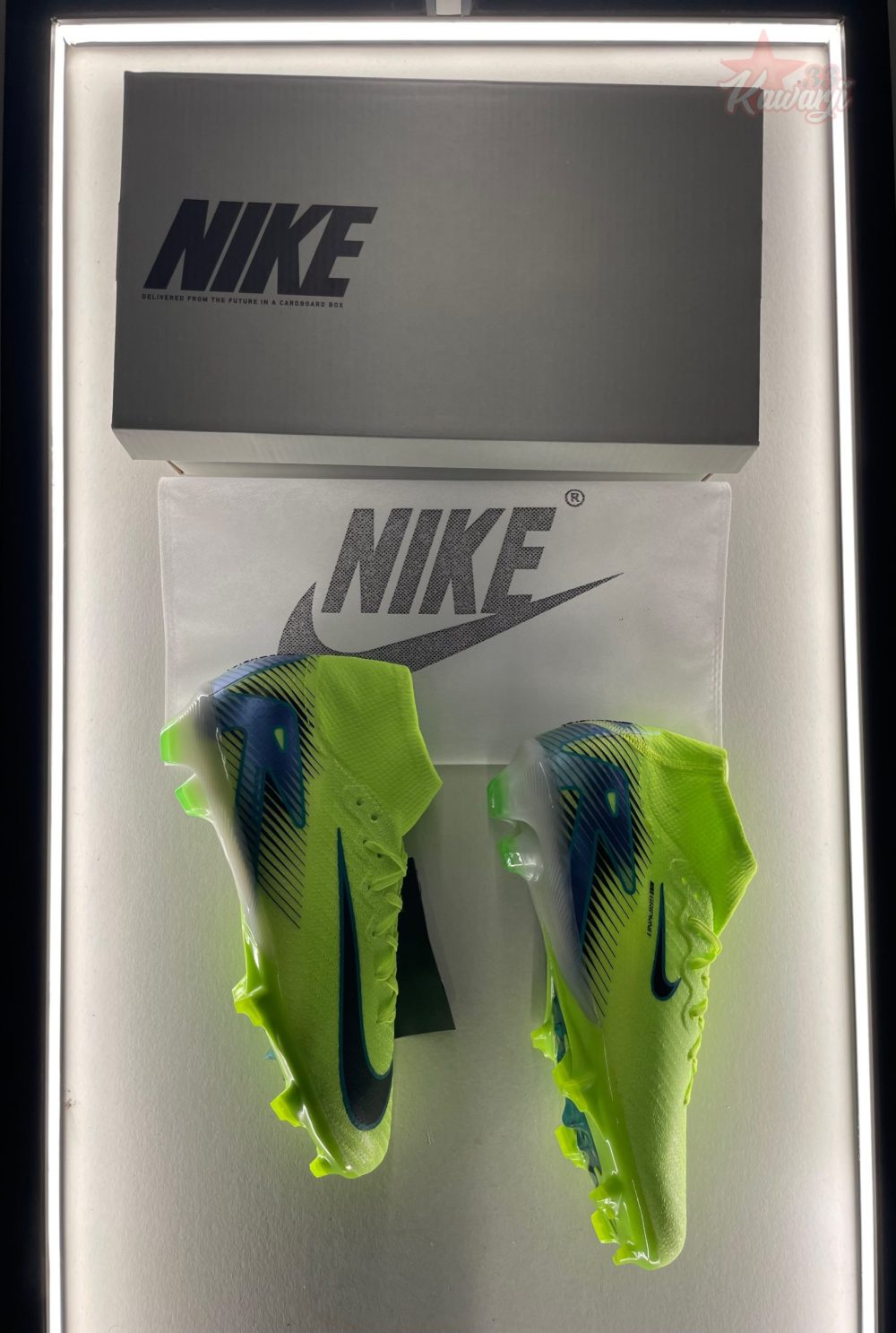 Nike Mercurial Superfly 10 Elite AG Volt Black – Image 3