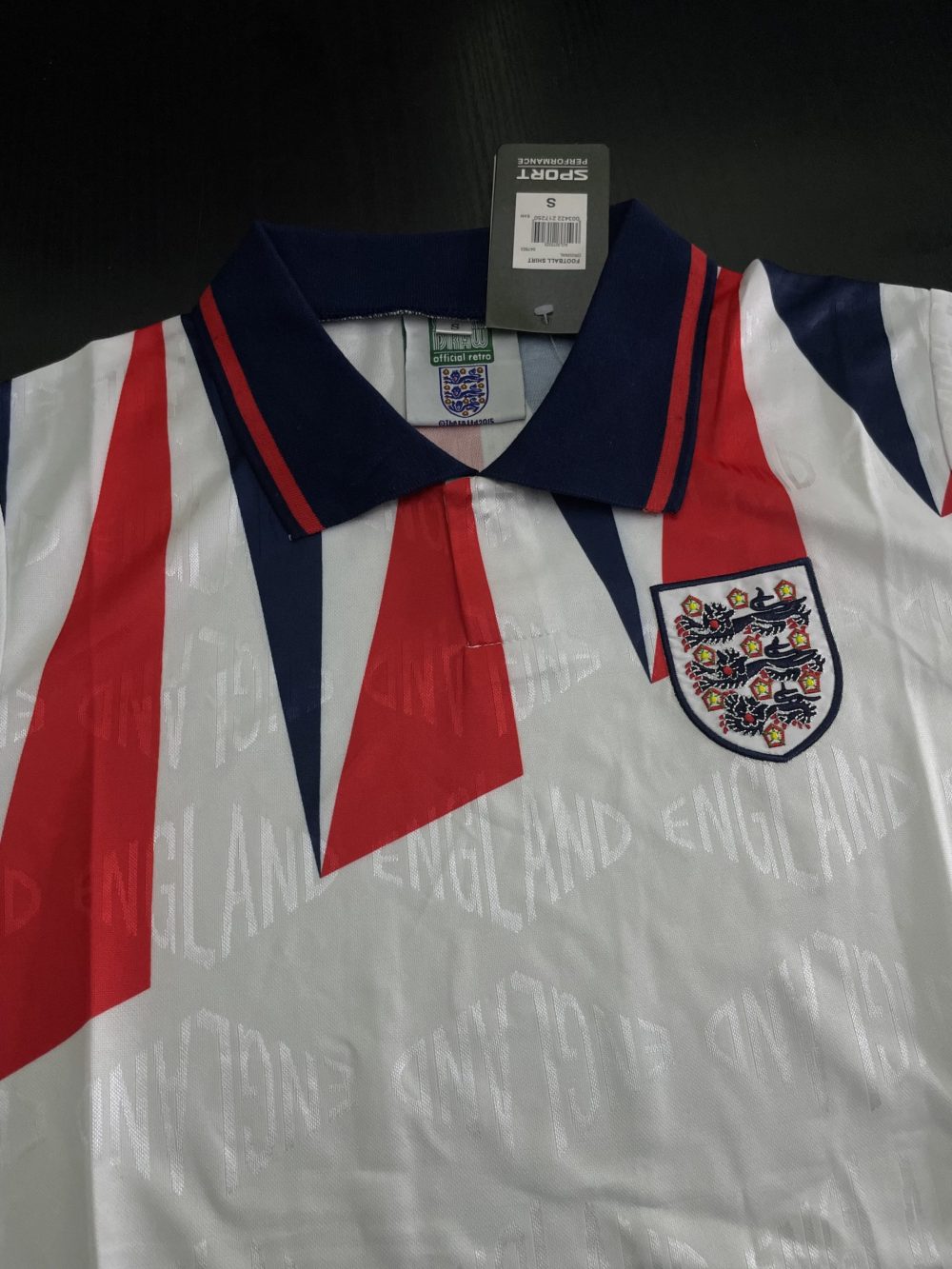 ENGLAND JERSEY 1992 – Image 2