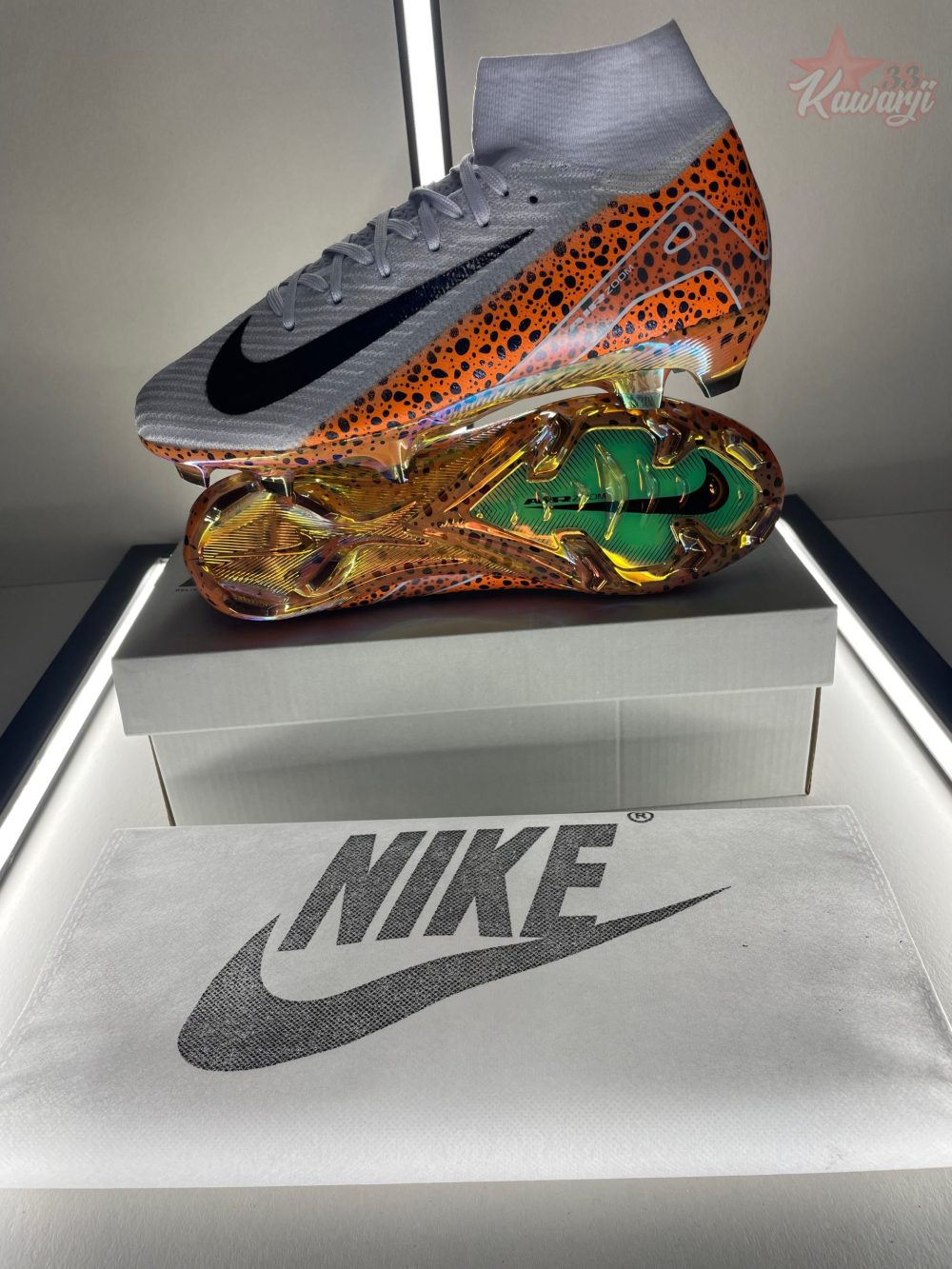 Nike Mercurial Superfly 10 Elite FG Electric Pack Olympic Safari – Image 2