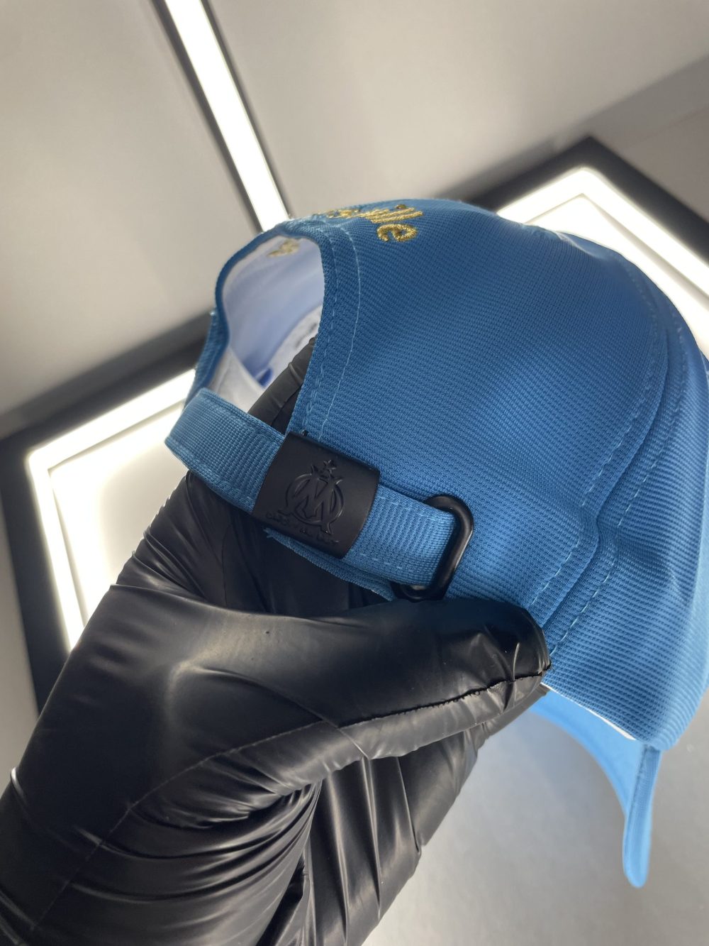 CAP OLYMPIQUE MARSEILLE - BLUE/GOLD – Image 3