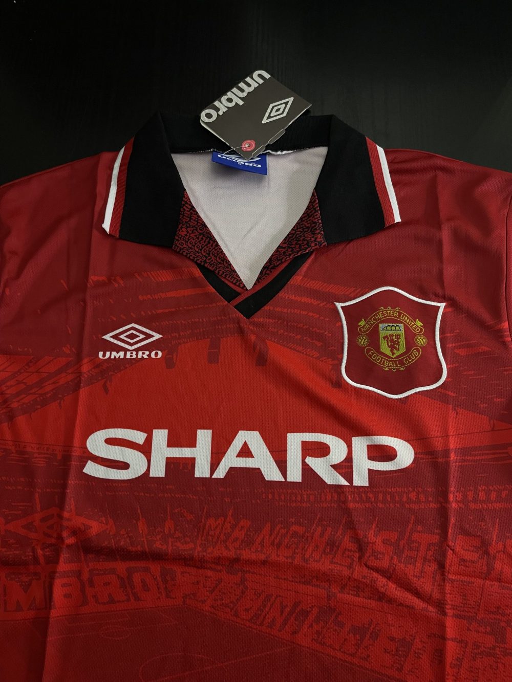 MAN UNITED JERSEY 1994-1996 – Image 2