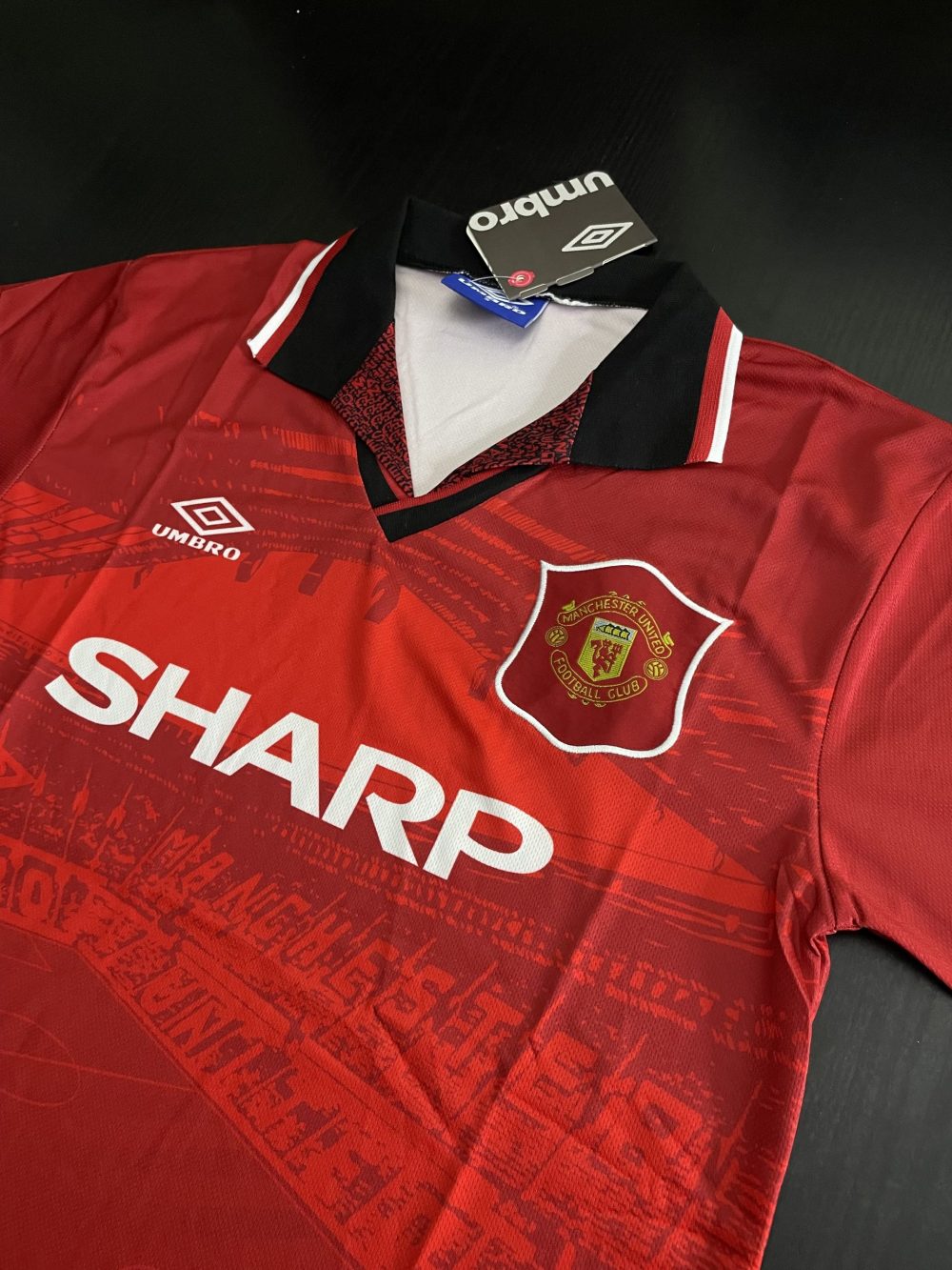 MAN UNITED JERSEY 1994-1996 – Image 4