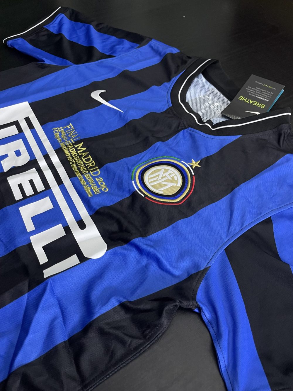 INTER MILAN JERSEY FINAL UCL 2010 – Image 4