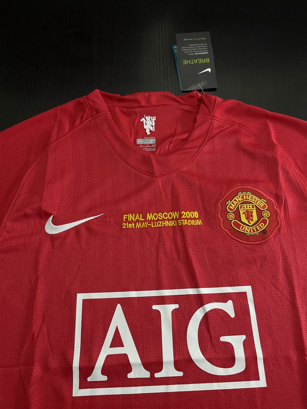 MAN UNITED JERSEY 2007-08 – Image 2