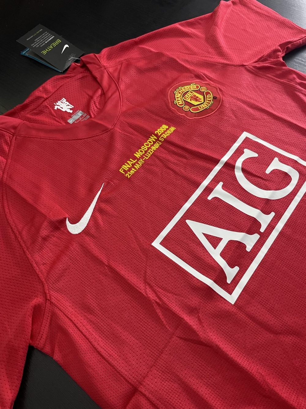 MAN UNITED JERSEY 2007-08 – Image 3