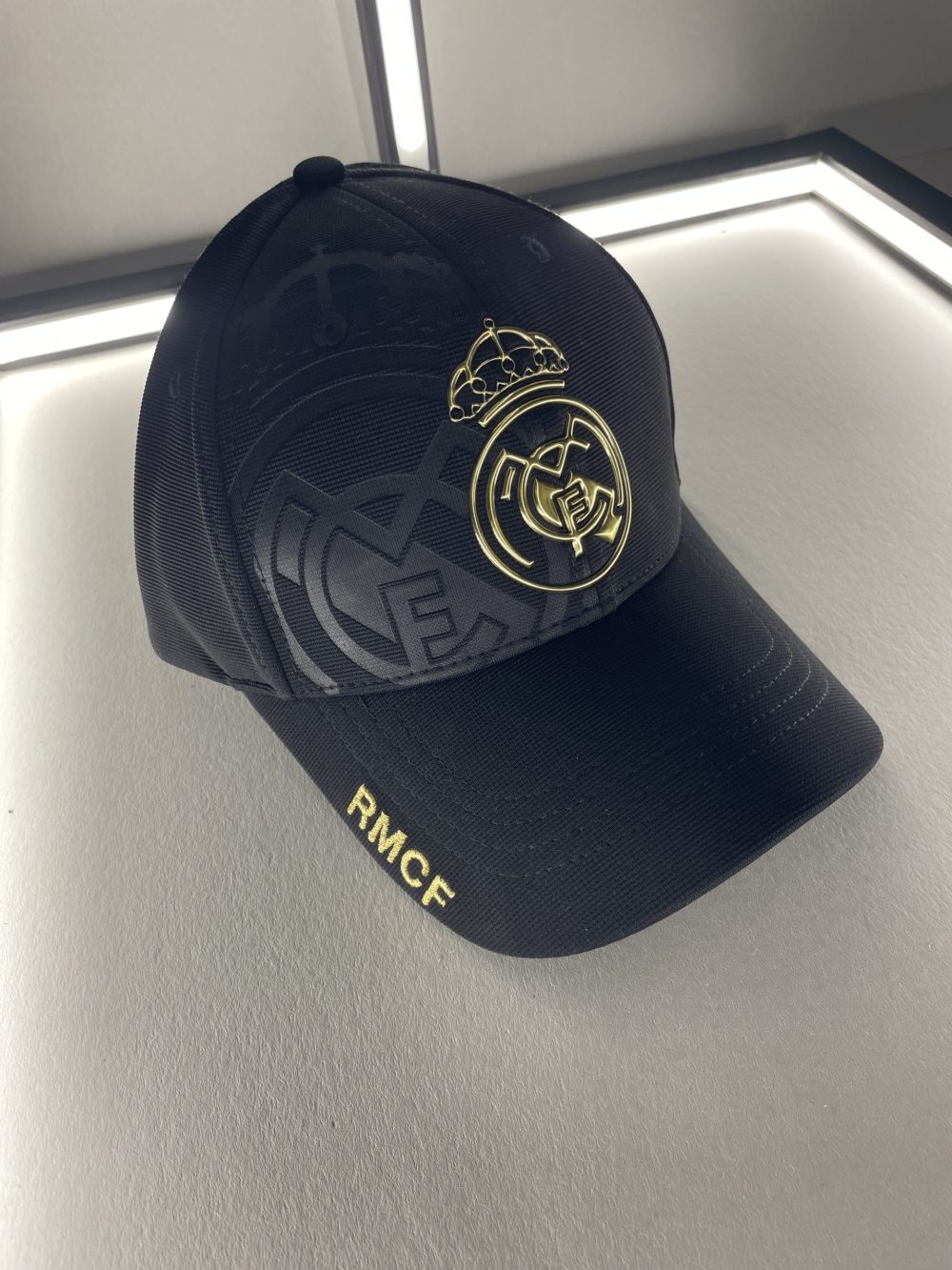 CAP REAL MADRID - BLACK/GOLD