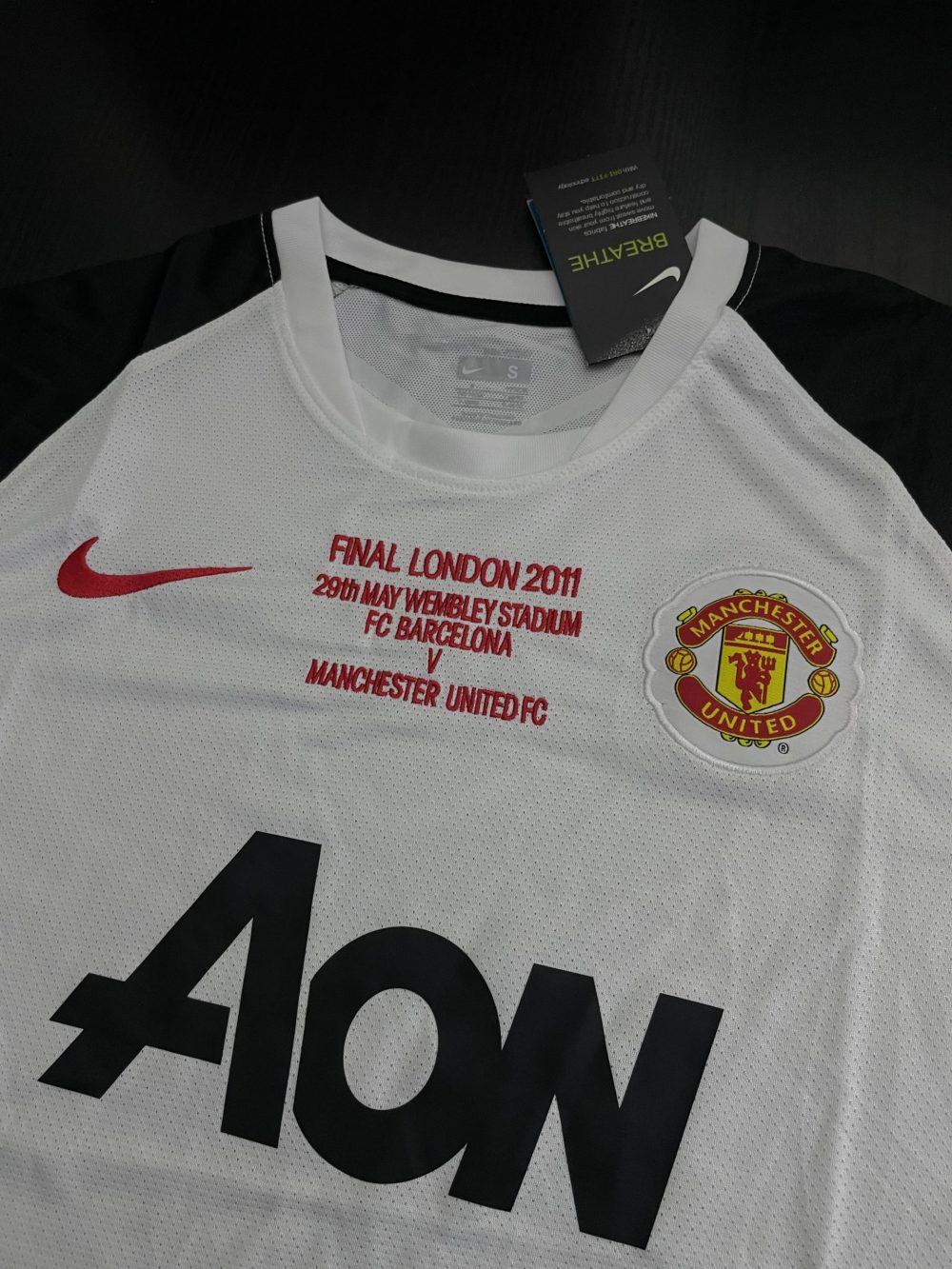 MAN UNITED JERSEY FINAL UCL 2011 – Image 2