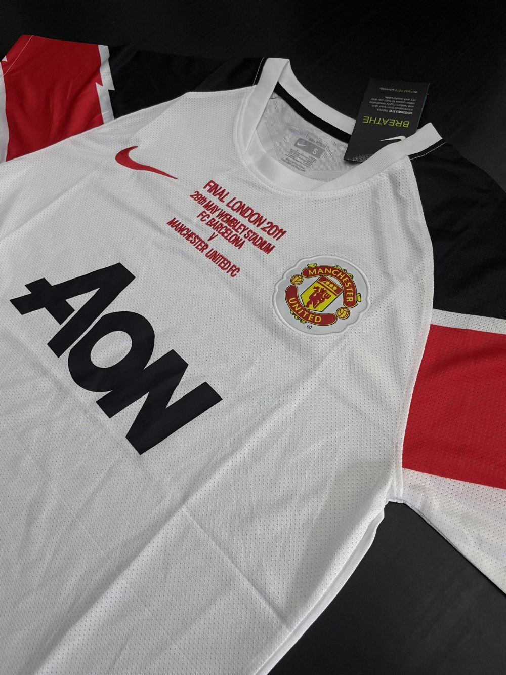 MAN UNITED JERSEY FINAL UCL 2011 – Image 4