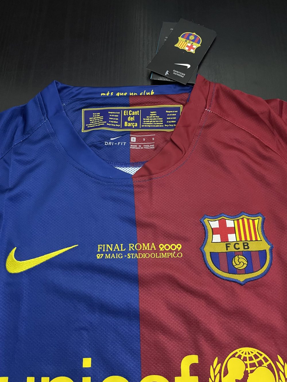 FC BARCELONE JERSEY FINAL UCL 2009 – Image 2