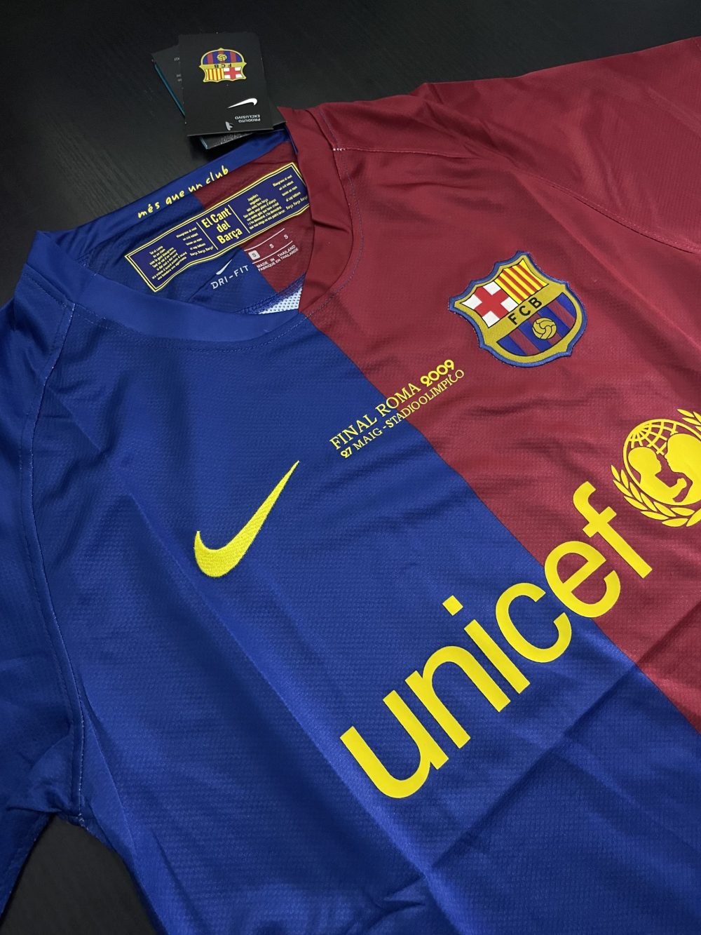 FC BARCELONE JERSEY FINAL UCL 2009 – Image 3