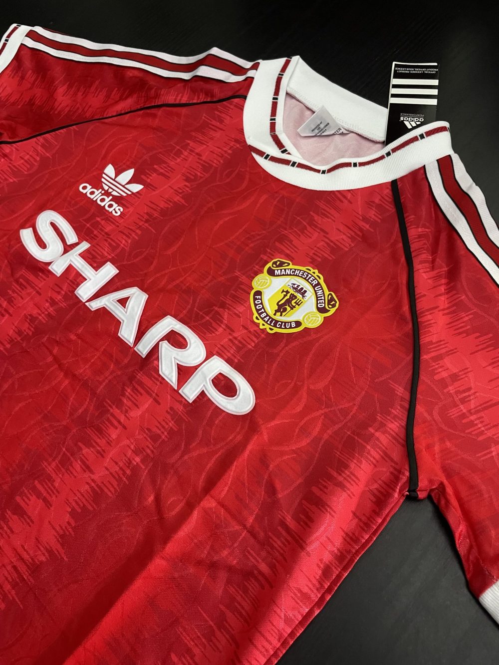 MAN UNITED JERSEY 1991-92 – Image 3