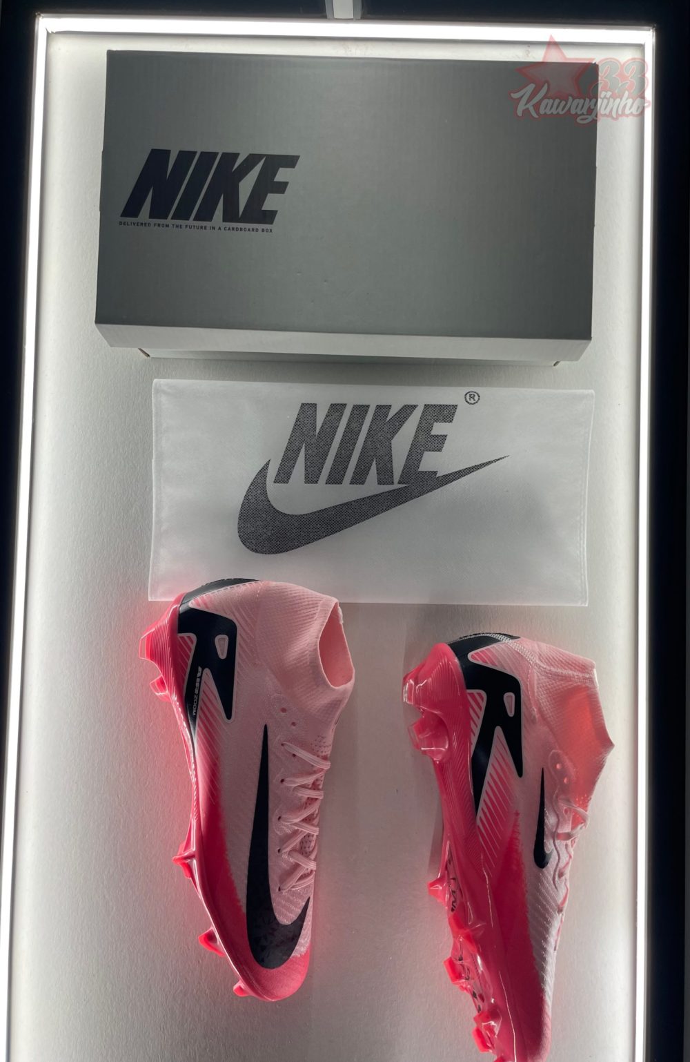 Nike Air Zoom Mercurial Superfly 10 Elite FG - Pink/Fiery Rose – Image 2