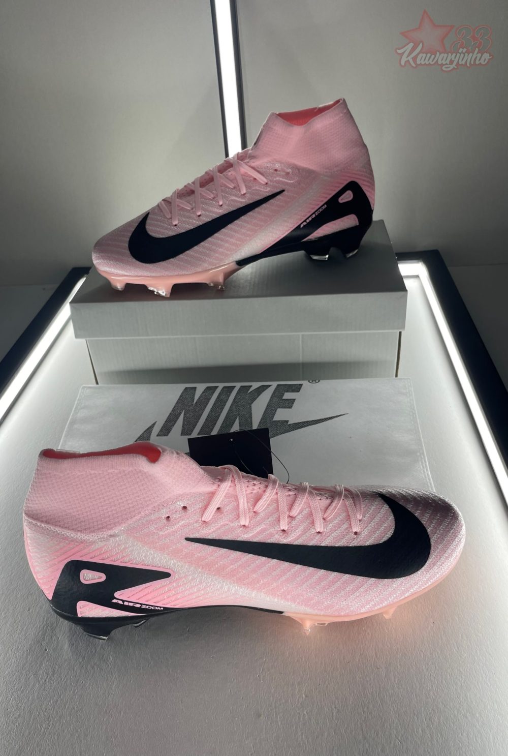 Nike Air Zoom Mercurial Superfly 10 Elite FG - Pink/Black