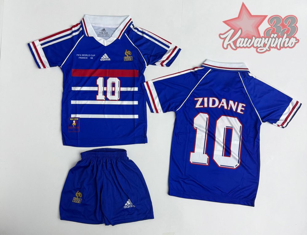 Tenue France 1998 - Zidane 10