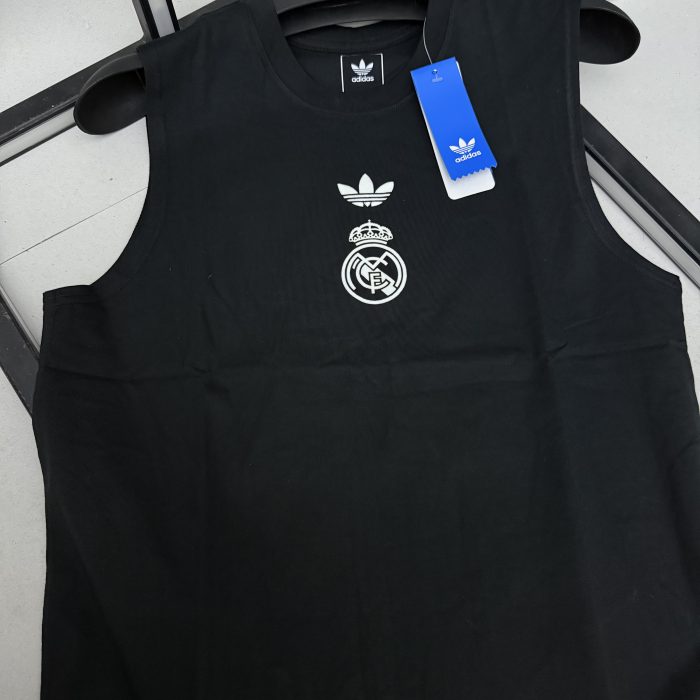 Sans Manche Real Madrid - Noir