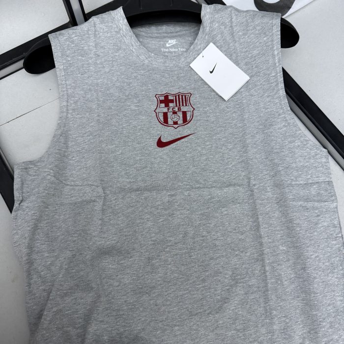 Sans Manche FC Barcelone - Gris