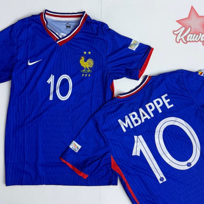 France Home Kit - Mbappe 10
