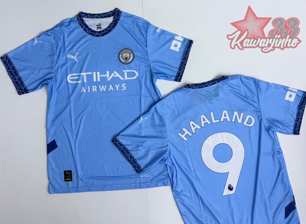 Man City Home Kit - Haaland 9