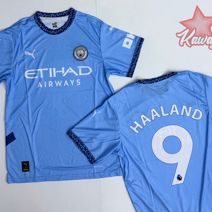 Man City Home Kit - Haaland 9