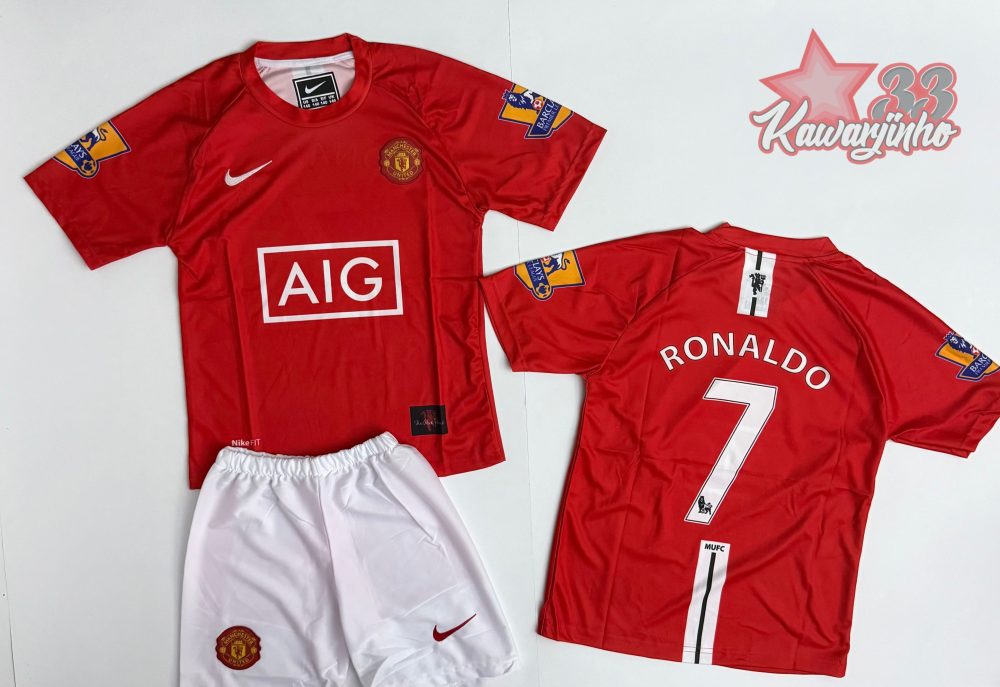 Tenue Man United Home 2008 - Ronaldo 7