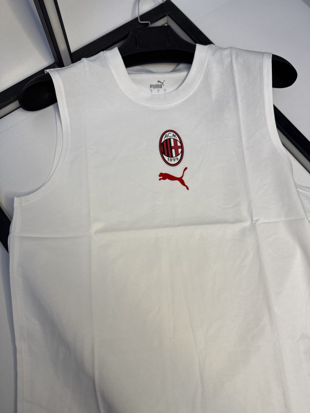 Sans Manche AC Milano - Blanc
