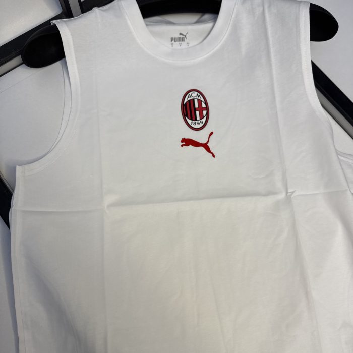 Sans Manche AC Milano - Blanc