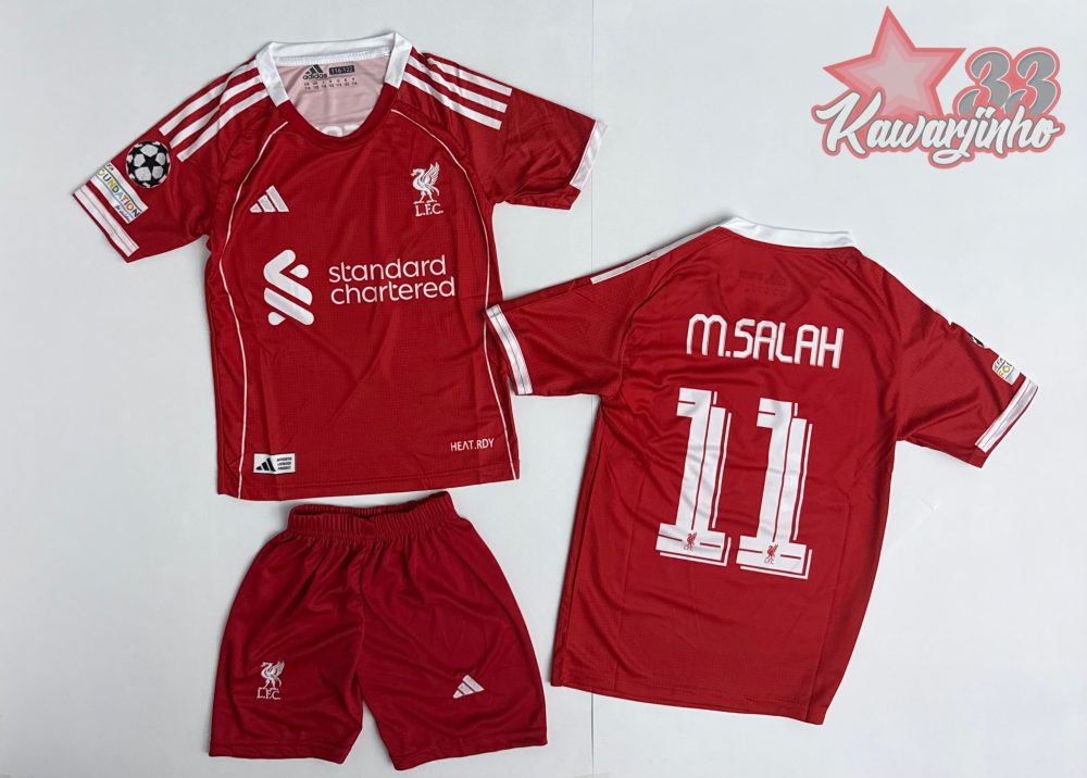Tenue Liverpool Home 2026 - Mo Salah 11