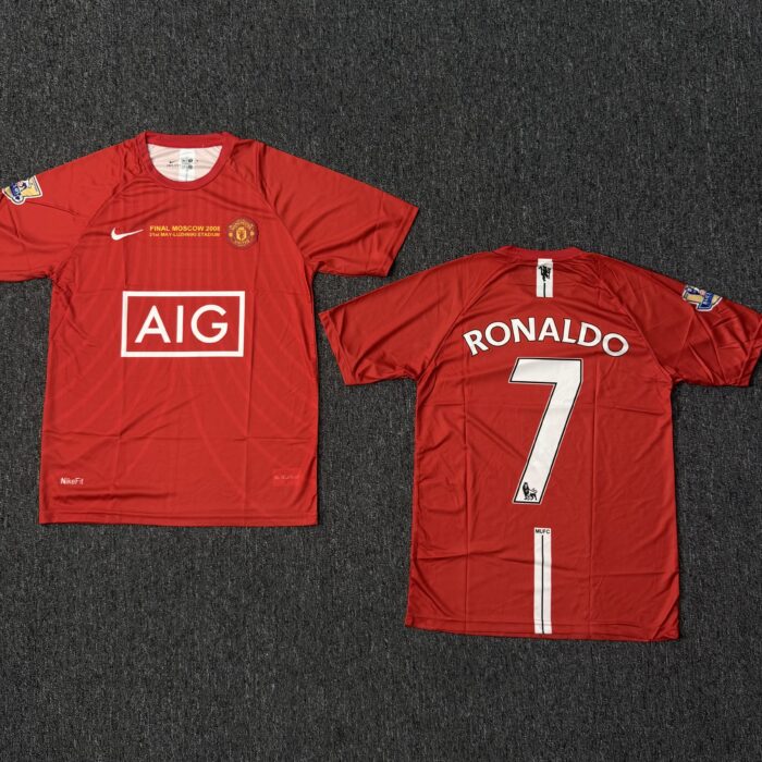 Man United Home Jersey 2008 - Ronaldo 7