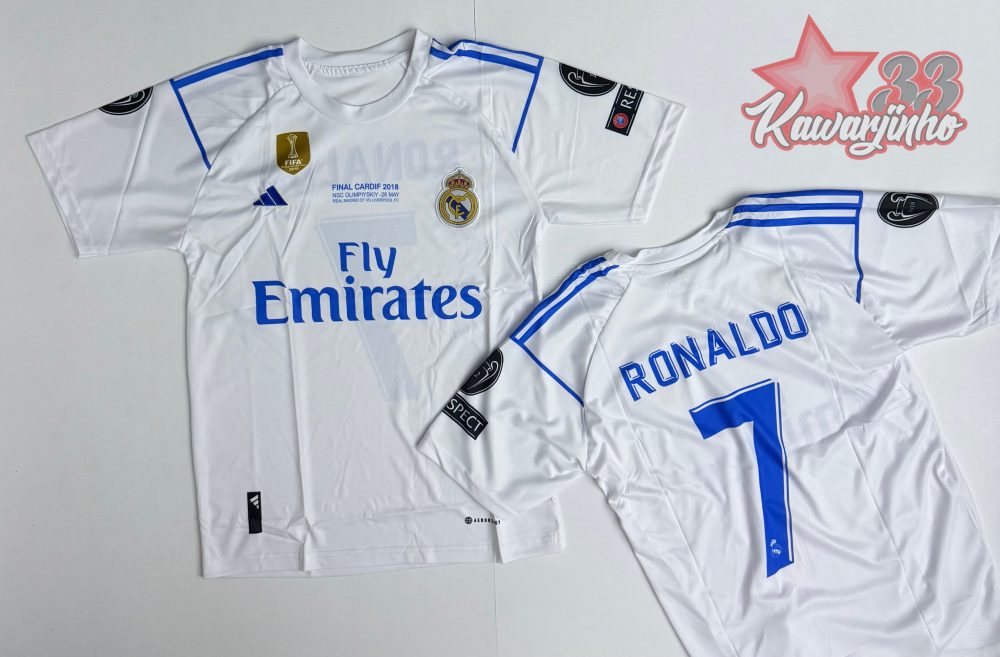Real Madrid Home Kit 2018 - Ronaldo 7