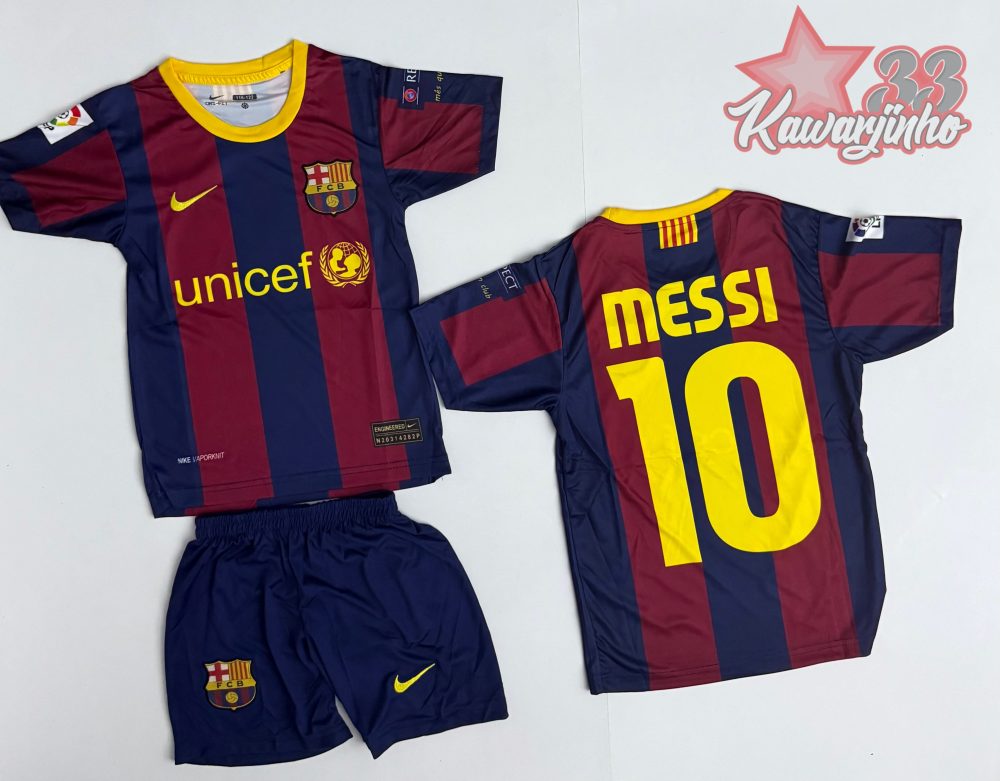 Tenue FC Barcelone Home 2011 - Messi 10