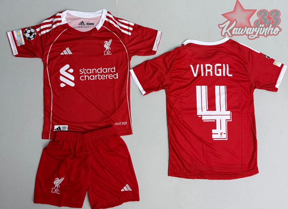 Tenue Liverpool Home 2025/26 - Virgil 4