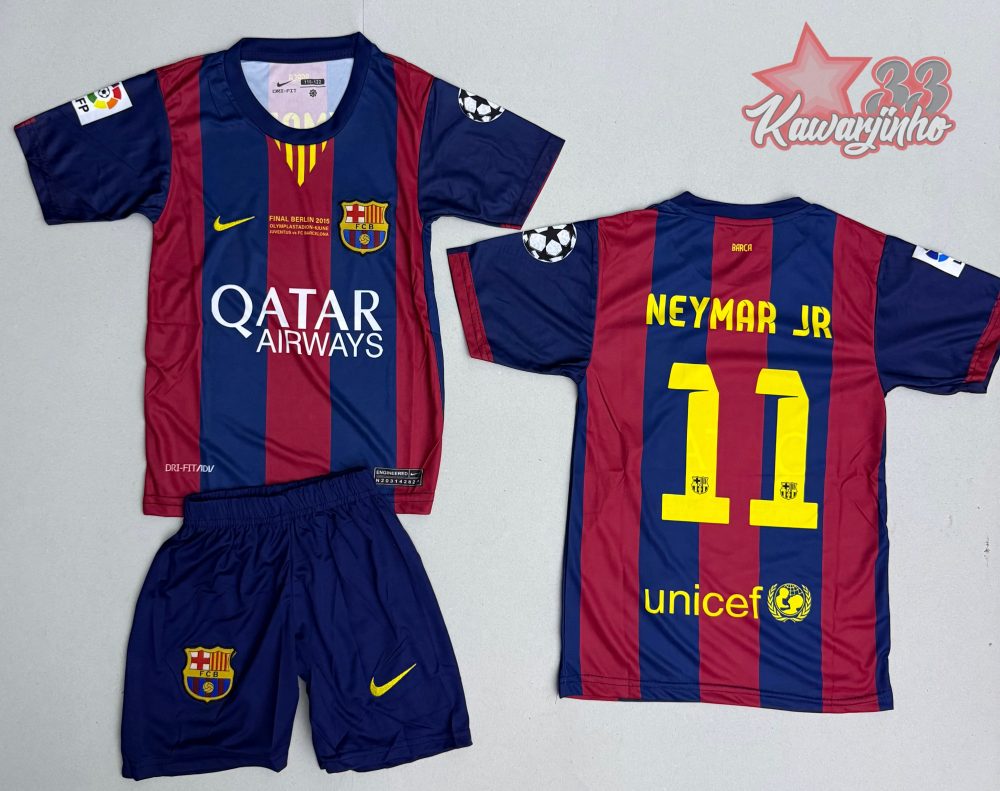 Tenue FC Barcelone Home 2015 - Neymar 11