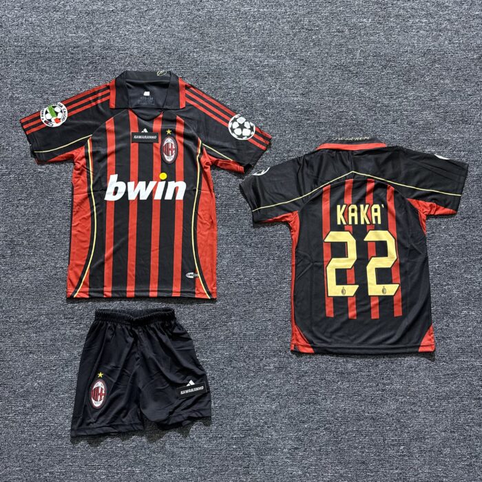 Tenue AC Milan Home 2007/08 - Kaka 22