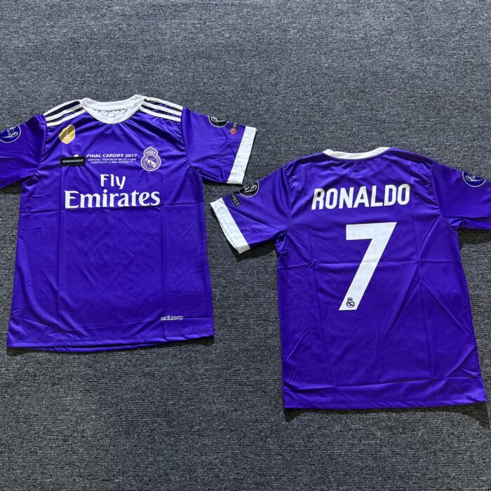 Real Madrid Away Kit 2017 - Ronaldo 7