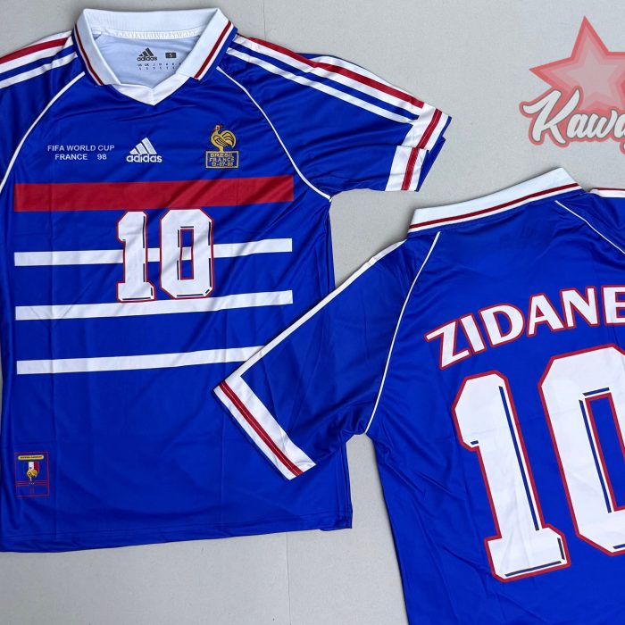 France Home kit 1998 - Zidane 10