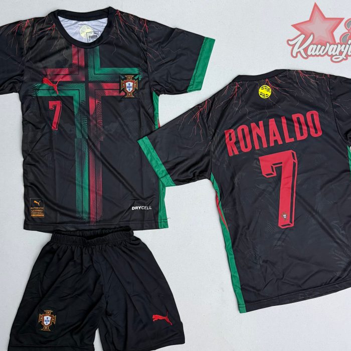 Tenue Portugal Edition Noir 2025/26 - Ronaldo 7