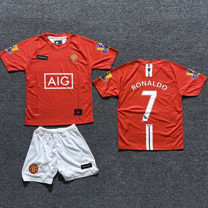 Tenue Man United Home 2008 - Ronaldo 7