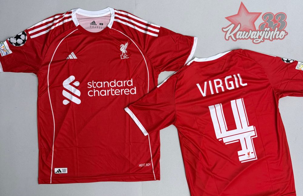 Liverpool Home Kit 2025 - Virgil 4