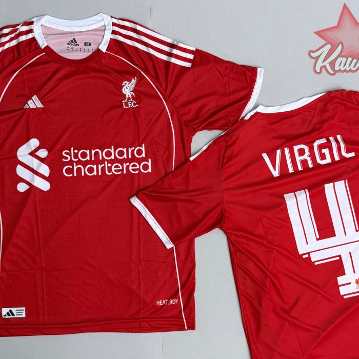 Liverpool Home Kit 2025 - Virgil 4
