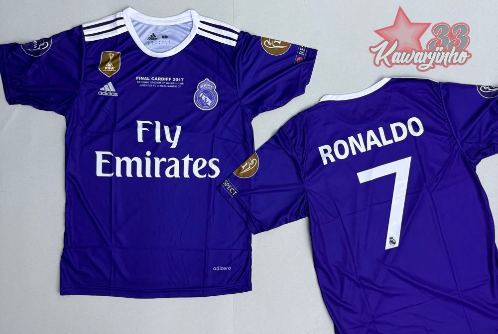 Real Madrid Away Kit 2017 - Ronaldo 7