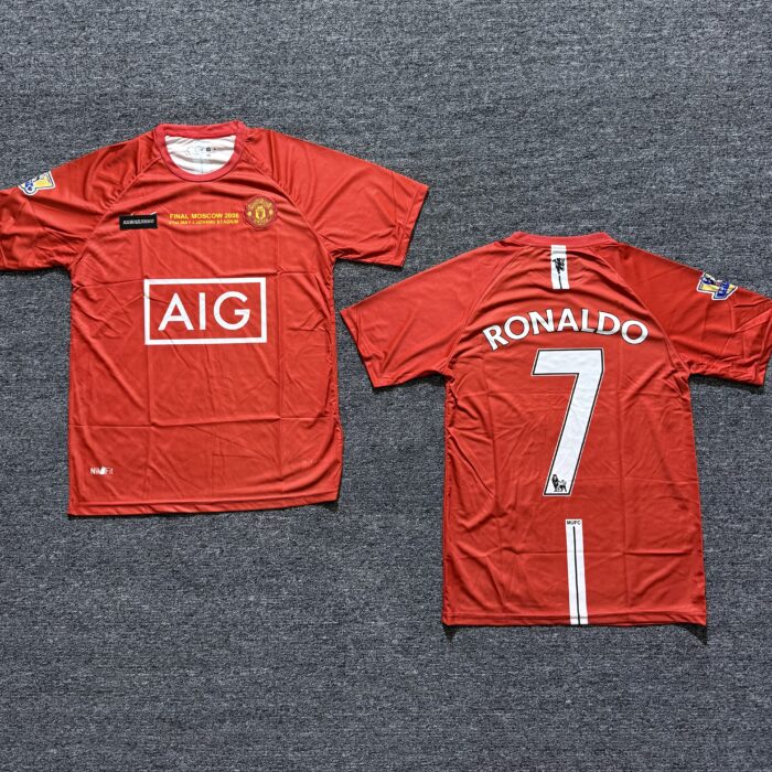 Man United Home Jersey 2008 - Ronaldo 7