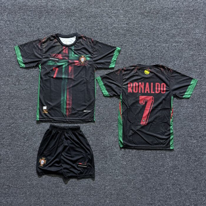 Tenue Portugal Edition Noir 2025/26 - Ronaldo 7