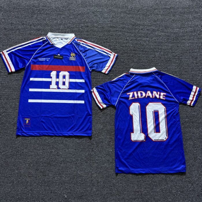 France Home kit 1998 - Zidane 10