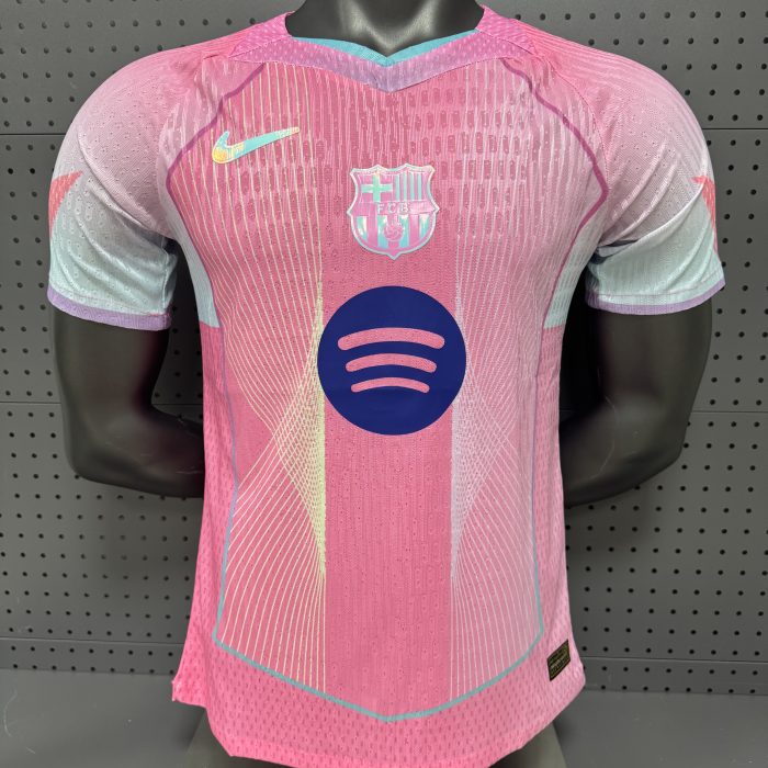 FC BARCELONE - EDITION KIT PINK/BLUE 2025-26