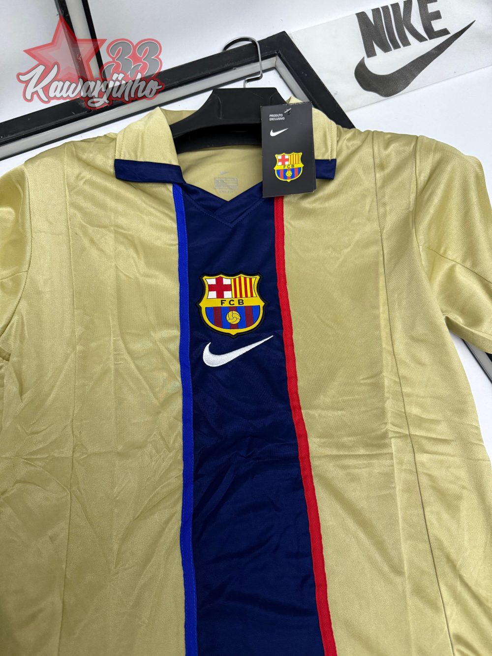 FC BARCELONE JERSEY 2001-02