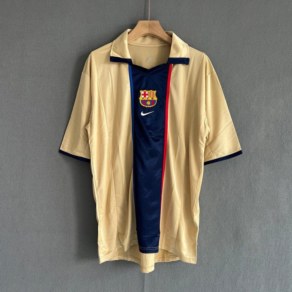 FC BARCELONE JERSEY 2001-02