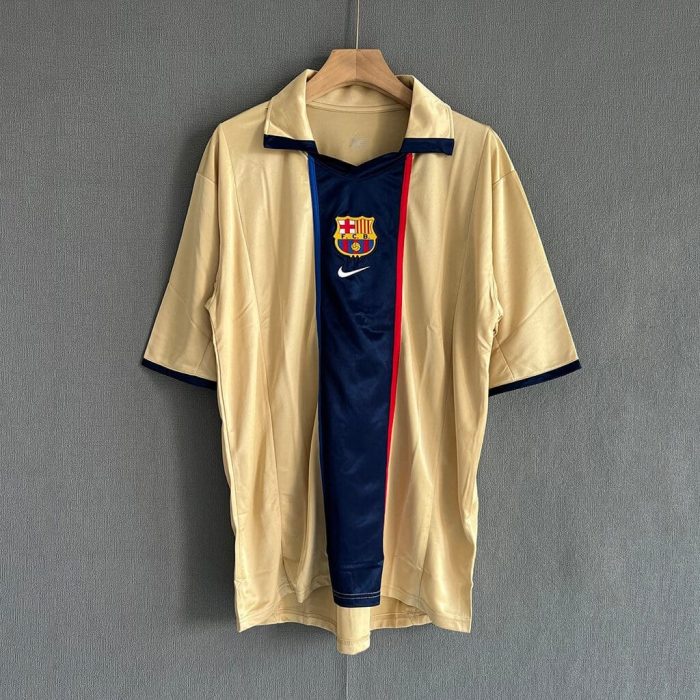 FC BARCELONE JERSEY 2001-02