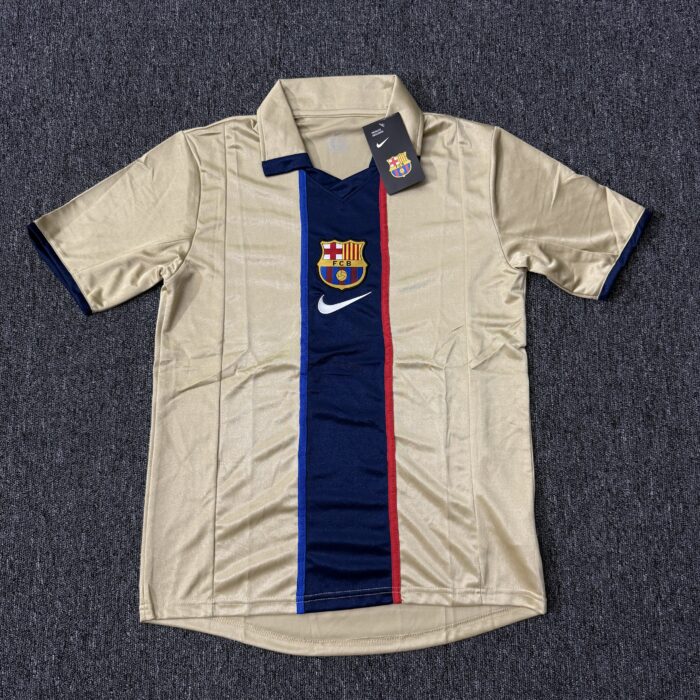 FC BARCELONE JERSEY 2001-02